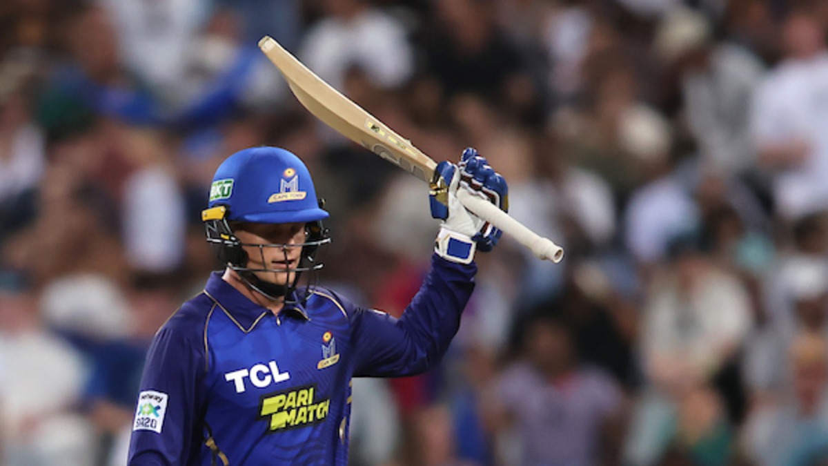 Rickelton ton in vain as DSG clinch titanic SA20 opener. 
