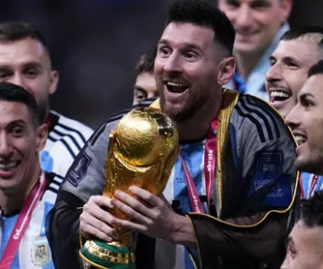Kings of the World! Argentina not Messi-ing around.